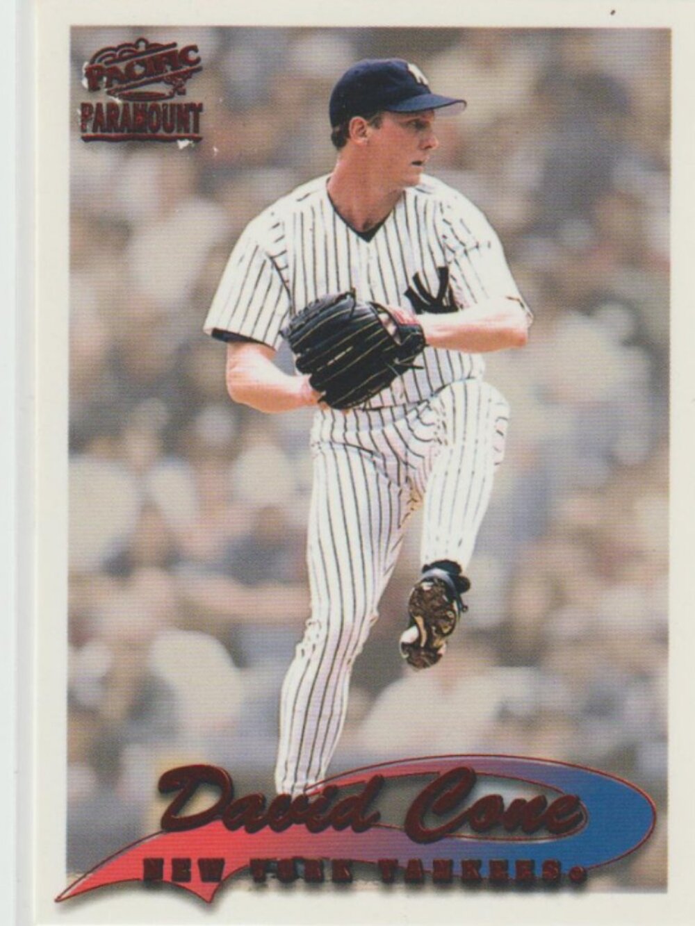 Rare David Cone 1999 Pacific Paramount Copper Foil Parallel #159